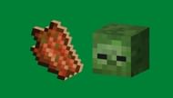 Zombies drop rotten flesh (Image via Custom Cursor)